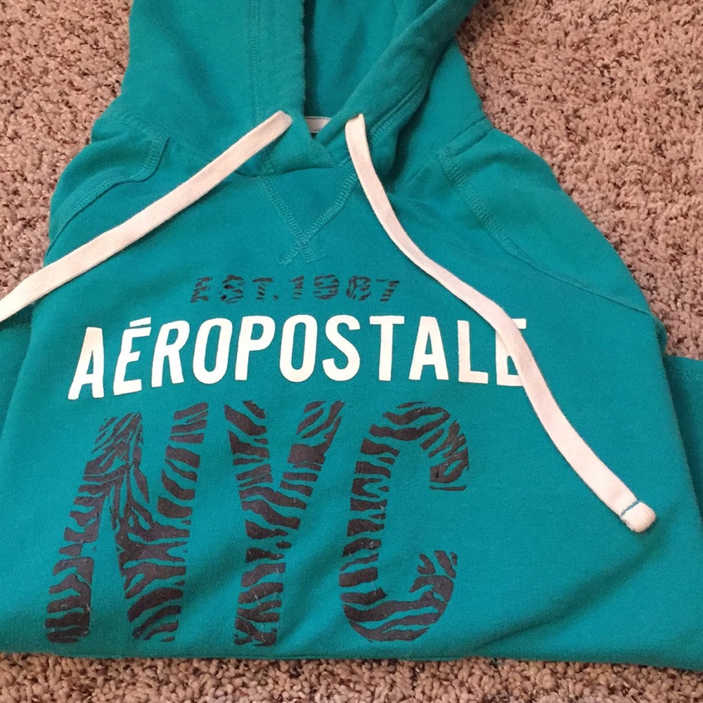 Blue Aeropostale hoodie